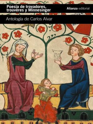 cover image of Poesía de trovadores, trouvères y Minnesinger
